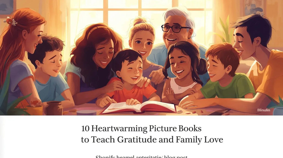 10 Heartwarming Picture Books to Teach Gratitude and Family Love - Rooted & Resilient | Live intentionally. Grow resiliently