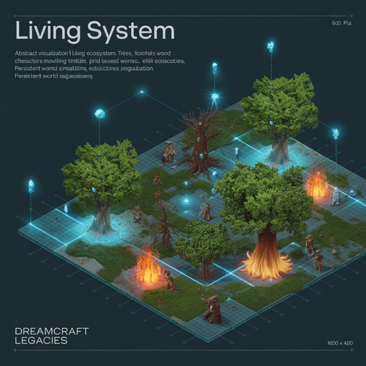 DreamCraft Legacies: Building a Persistent World With AI